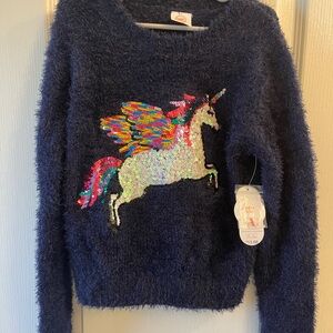 NWT 6/6x Unicorn Sweater